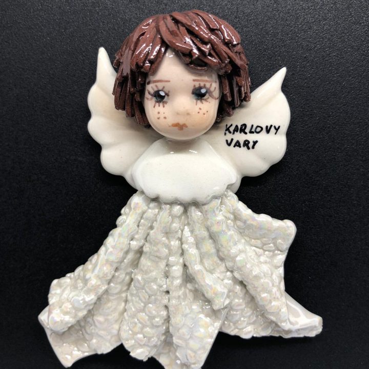 Porcelain Angel Magnet