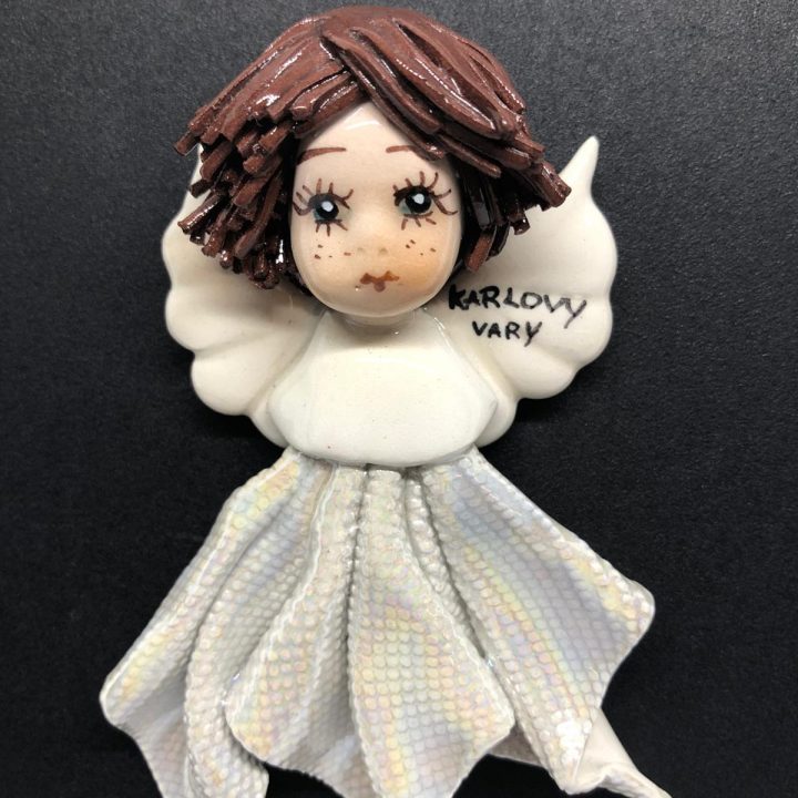 Porcelain Angel Magnet