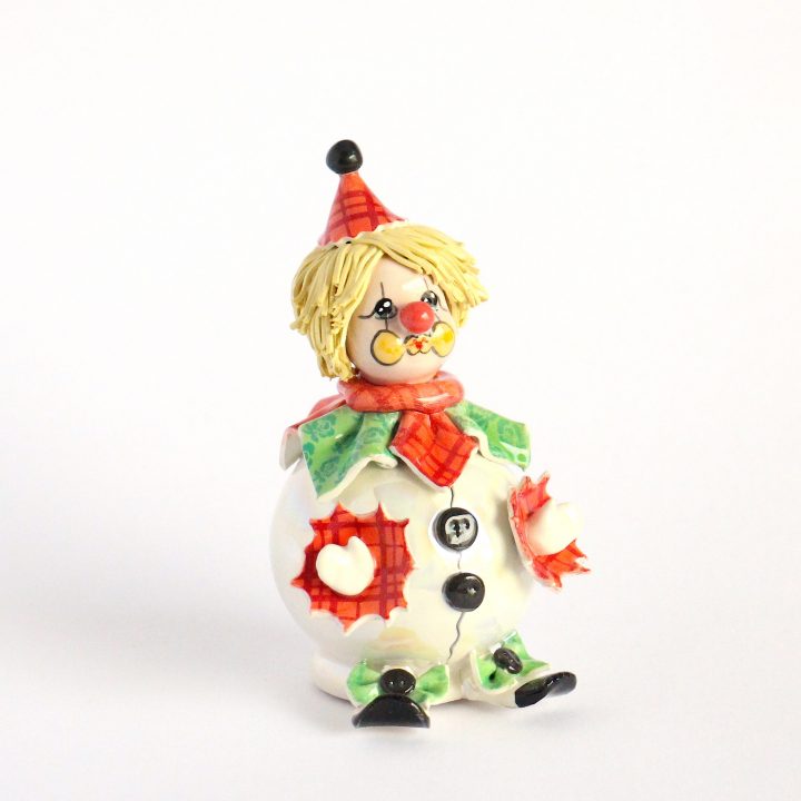 standing clown piggy bank