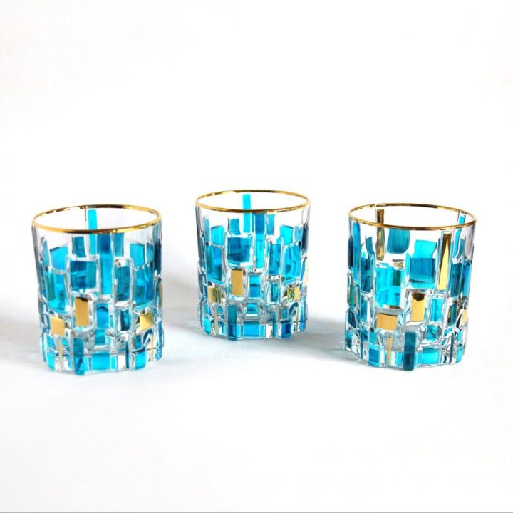Torquise whisky set- etna