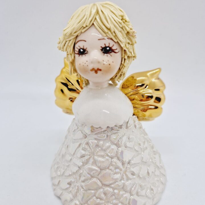 Angel with blonde hair