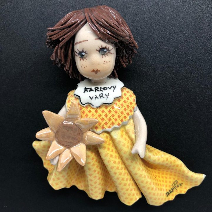 Porcelain doll Magnet