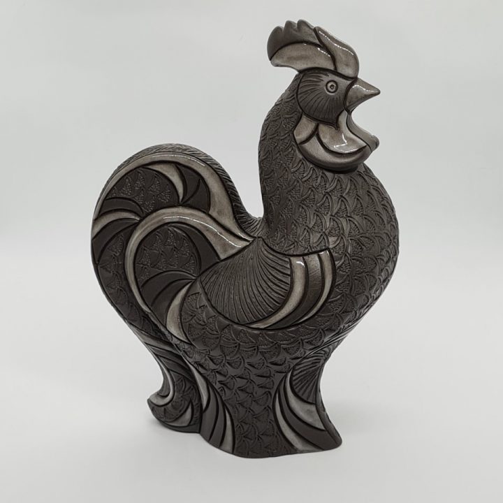 Black rooster
