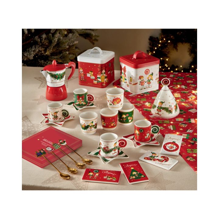 Christmas sugar bowl