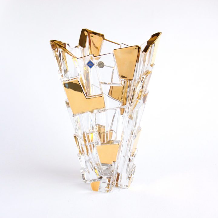 Crystal golden vase- Sydney