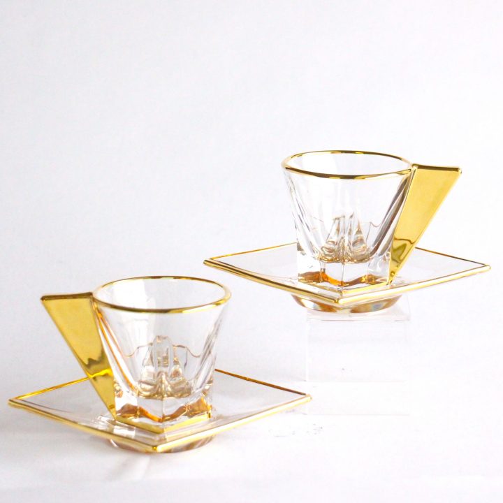 crystal coffee set
