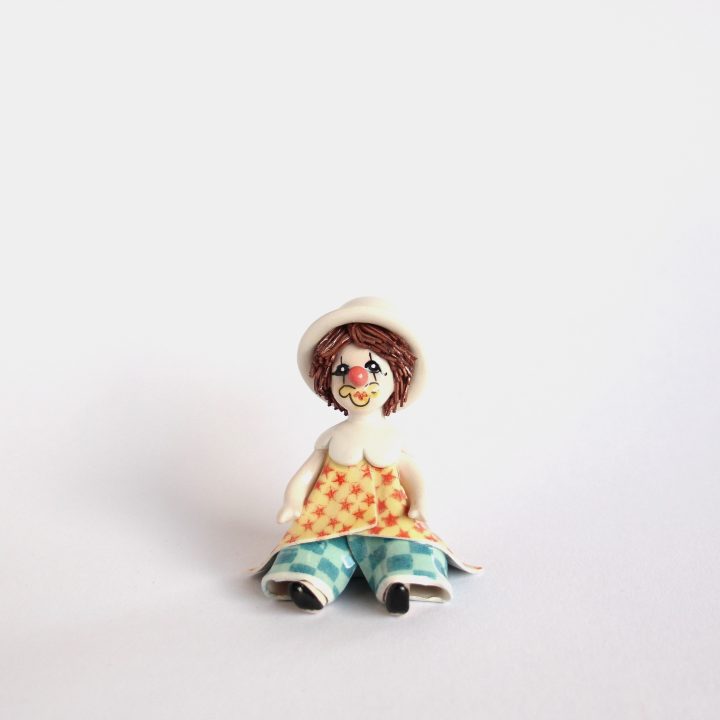 Sitting clown