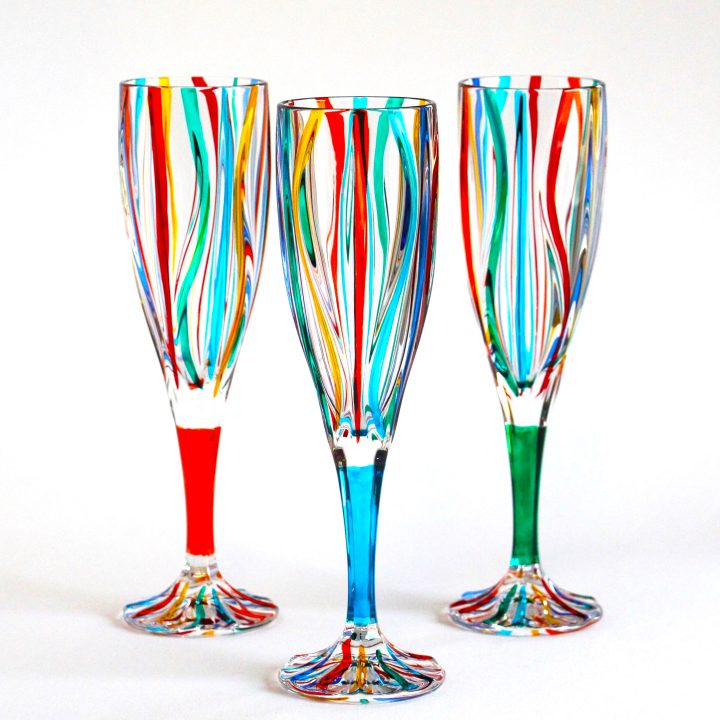 Colour champagne set- ocean