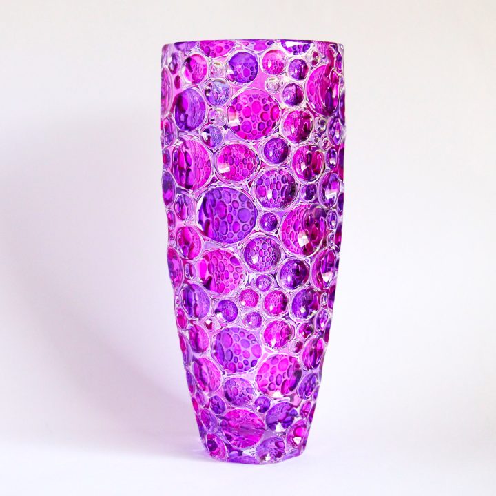Purple vase