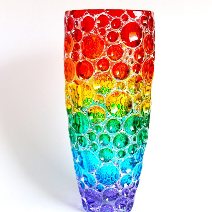 Multicolor vase