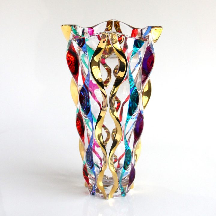 Gold colour vase- samba