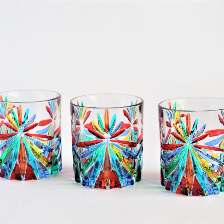 crystal whisky set - oasis