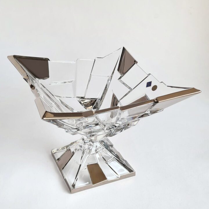 Crystal bowl on foot- sydney