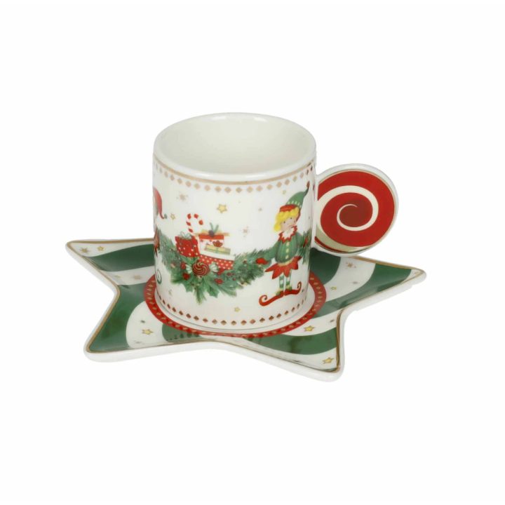 Christmas coffee cups