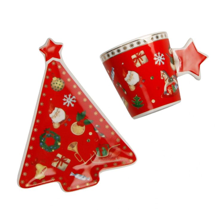 Christmas espresso set