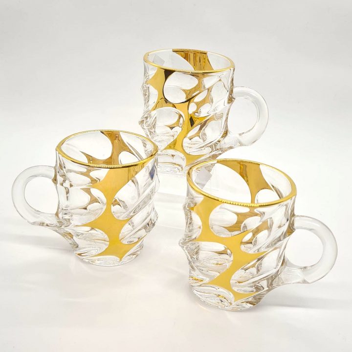 Crystal Tea Cups- Calypso